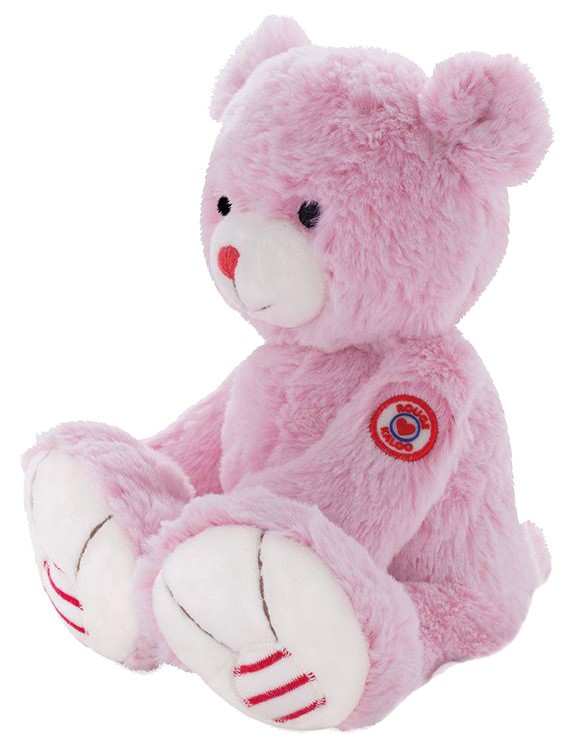 Мягкая игрушка Руж – Мишка. Розовый, 31 см  